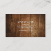 houten panelen visitekaartje (Achterkant)