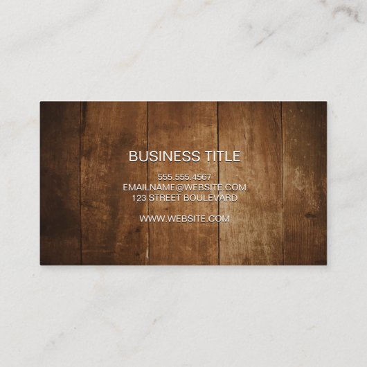 houten panelen visitekaartje (Achterkant)