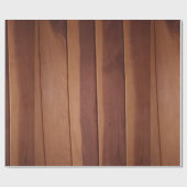 Houten Paneling Cadeaupapier (Vlak)