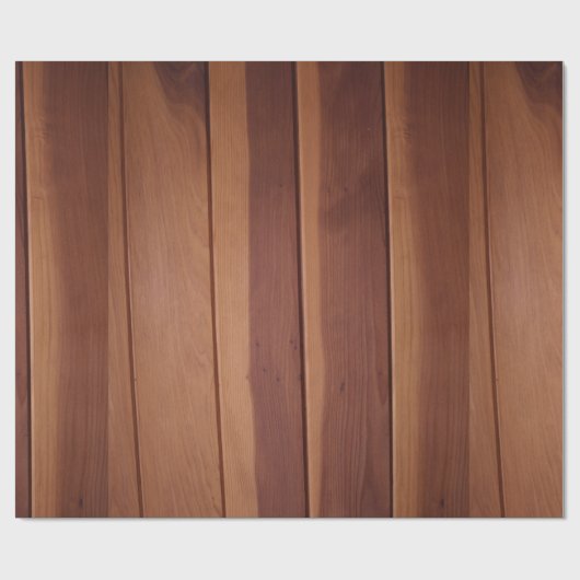 Houten Paneling Cadeaupapier (Vlak)