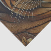 Houten Panther Decoupage Tissue Papier (Detail)