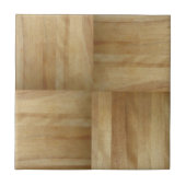 Houten parketpatroon, samengevoegd, samengesteld h tegeltje (Voorkant)