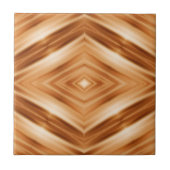 Houten Patroon Art - Moderne Stijl Binnenruimte Tegeltje (Voorkant)