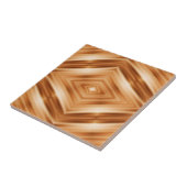 Houten Patroon Art - Moderne Stijl Binnenruimte Tegeltje (Zijkant)