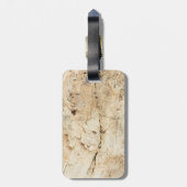 Houten patroon bagagelabel (Achterkant verticaal)