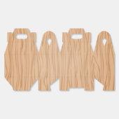Houten patroon viering geveldoos bedankdoosjes (Ongevouwen)