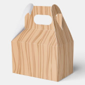 Houten patroon viering geveldoos bedankdoosjes (Achterkant)