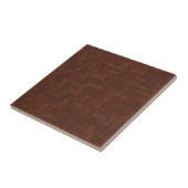 Houten patroonpatroonvloertegels tegeltje (Zijkant)
