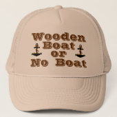 Houten Pet of No Boat (Voorkant)