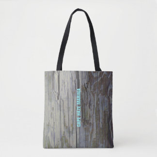 Houten pil tote bag
