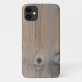 Houten plaat met knoop Case-Mate iPhone case (Achterkant)