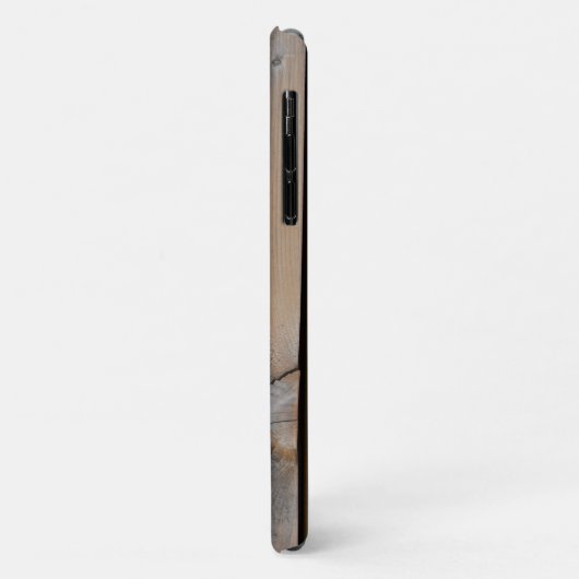 Houten plaat met knoop Case-Mate iPhone case (Achterkant/links)