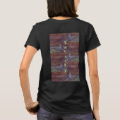 Houten Plafond, Chroom Ventilatoren T-Shirt (Achterkant)