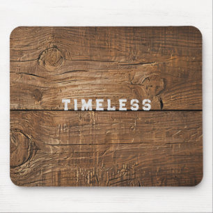 Houten Plank Rustieke Textuur Mousepad Muismat
