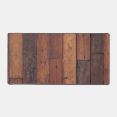 houten planken bureaumat (Voorkant)