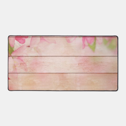 houten planken bureaumat (Voorkant)