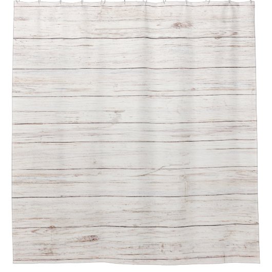 houten planken douchegordijn (Voorkant)