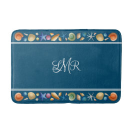 ***Houten planken en stripes Bath Mat