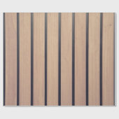 houten planken inpakpapier (Vlak)