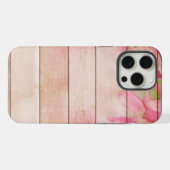 houten planken iPhone hoesje (Achterkant horizontaal)