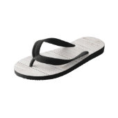 houten planken kinder teenslippers (Schuin)