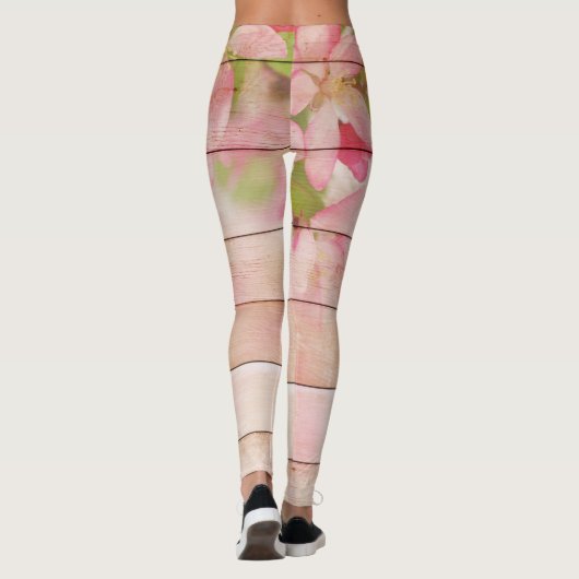 houten planken leggings (Achterkant)
