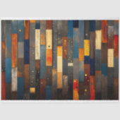 Houten planken met metalen accenten H5 Decoupage Tissuepapier (Voorkant)