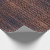 Houten Planken Met Structuurdetails Close-up Foto Cadeaupapier (Hoek)
