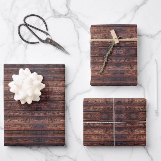 Houten Planken Met Structuurdetails Close-up Foto  Inpakpapier Vel