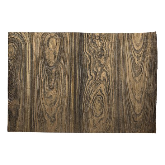 Houten planken, natuurlijke textuur achtergrond. kussensloop (Achterkant)