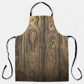 Houten planken, natuurlijke textuur achtergrond. schort (Voorkant)