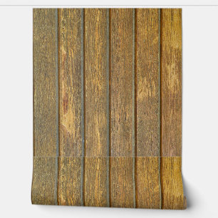 HOUTEN PLANKEN RUSTIEKE CABINE WALLPAPER BEHANG