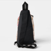 houten planken sling bag (Achterkant)