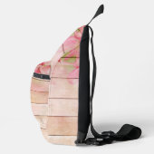 houten planken sling bag (Rechts)