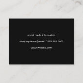 Houten Planken Visitekaartje (Achterkant)