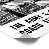 Houten planken voor onze planten — WWII Poster (Hoek)