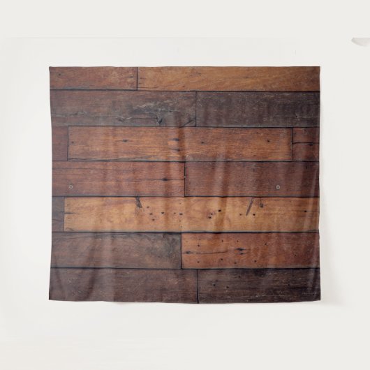 houten planken wandkleed (Voorkant (horizontaal))