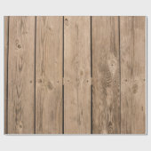 Houten planten III Cadeaupapier (Vlak)