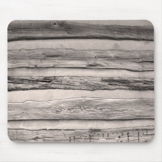 Houten planten muismat (Voorkant)