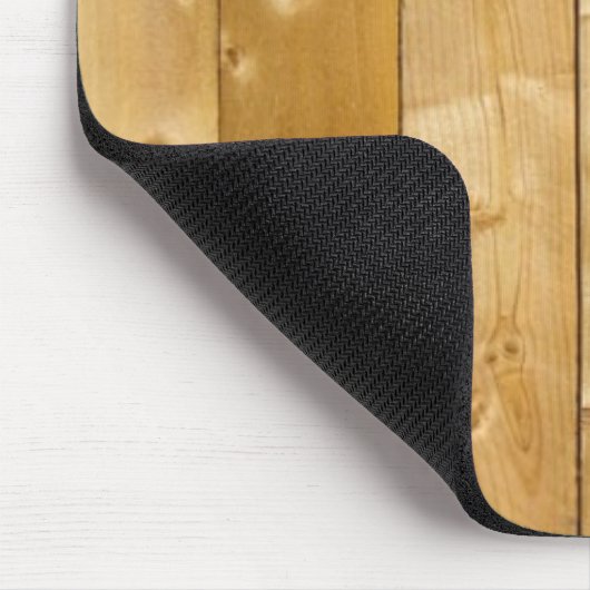 Houten planten muismat (Hoek)