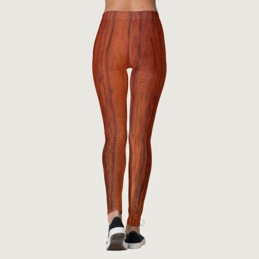 Houten poten leggings (Achterkant)