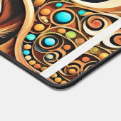 houten puzzel bureaumat (Hoek)