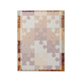 Houten puzzel notitieblok (Linkerzijde)