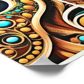 houten puzzel poster (Hoek)