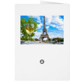 Houten raam met uitzicht op Eiffeltoren, Parijs (Achterkant)