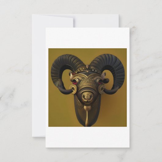 Houten Ram Bedankkaart (Voorkant)