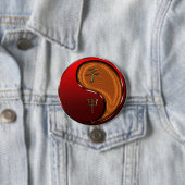 Houten Rat Ronde Button 7,6 Cm (In situ)