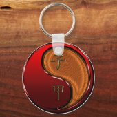 Houten Rat Sleutelhanger (Achterkant)