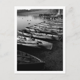 Houten Roeiboten - Derwentwater, Lake District Briefkaart