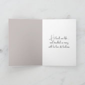 Houten Rowboat Reflectie Sympathie Kaart (Binnen)